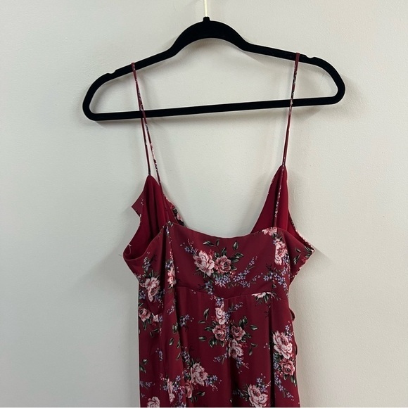 *NEW* Fame & Partners Floral Ruffle Wrap Dress - Picture 10 of 14